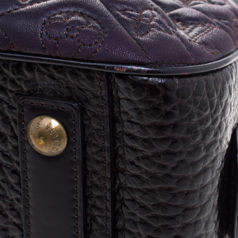 Louis Vuitton Black Limited Edition Leather Mizi Vienna Bag - ShopperBoard