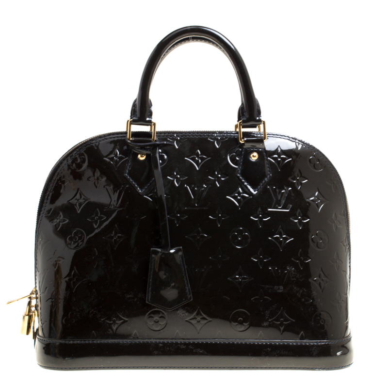 black alma lv bag