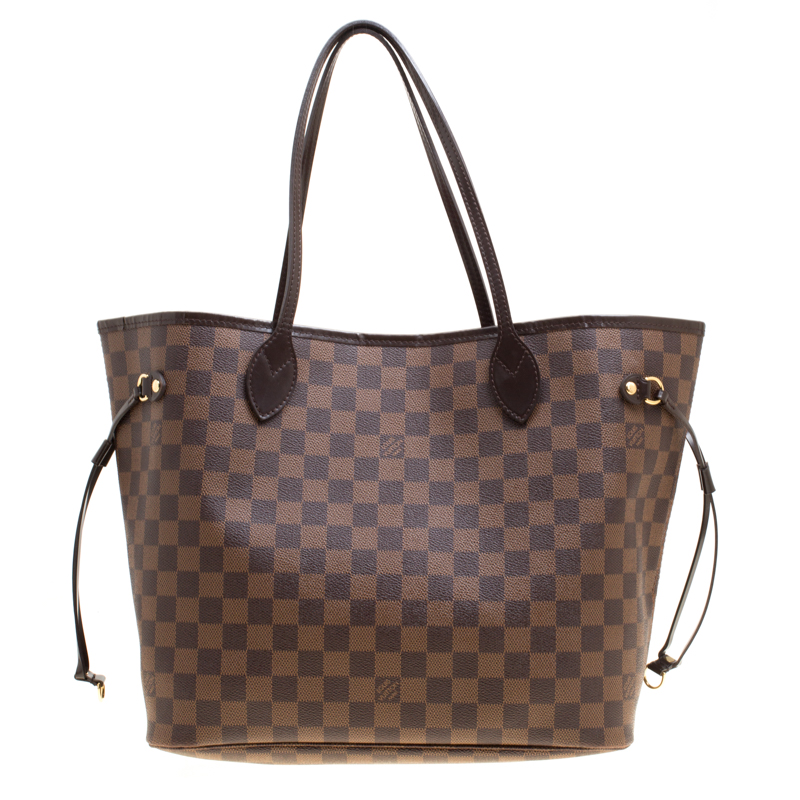 مملوكة مسبقًا Louis Vuitton Damier Ebene Canvas Neverfull MM Bag