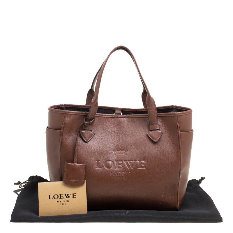 Loewe Brown Leather Heritage Tote Louis Vuitton | TLC