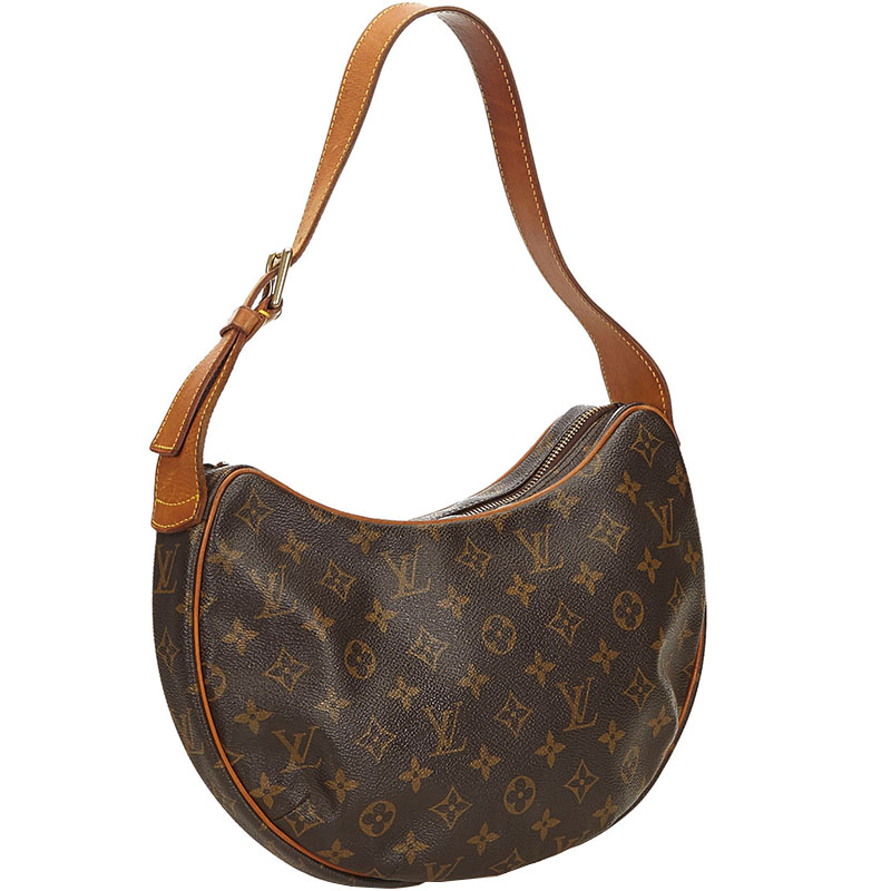 

Louis Vuitton Monogram Canvas Croissant GM Bag, Brown