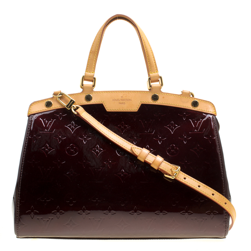 Louis Vuitton Amarante Monogram Vernis Brea MM Bag Louis Vuitton | TLC