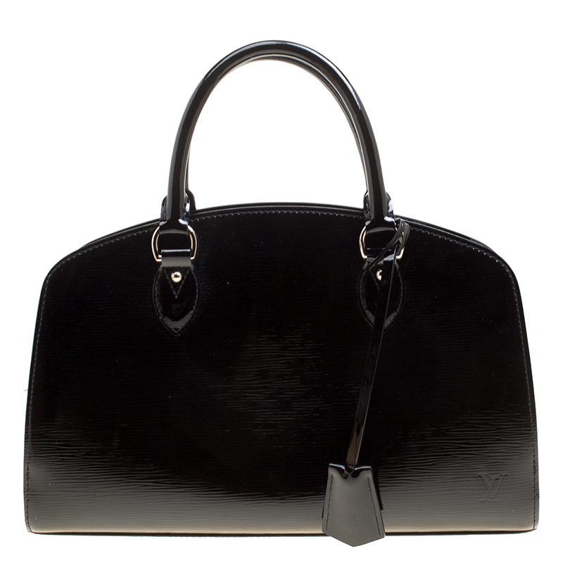 Buy Louis Vuitton Black Electric Epi Leather Pont Neuf PM Bag 155258 at best price | TLC