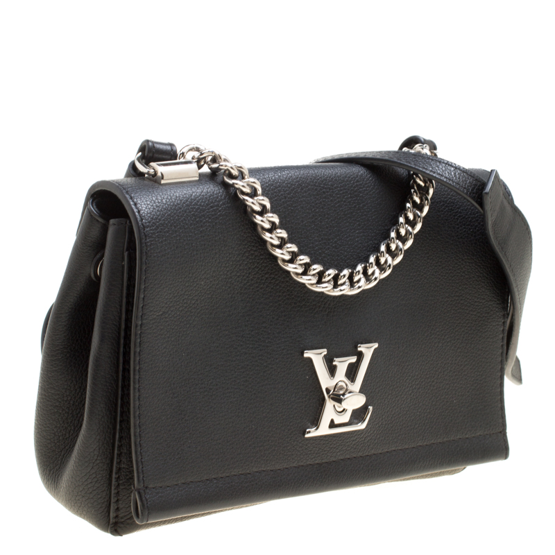 Louis Vuitton Noir Lockme II BB Flap Bag – The Closet
