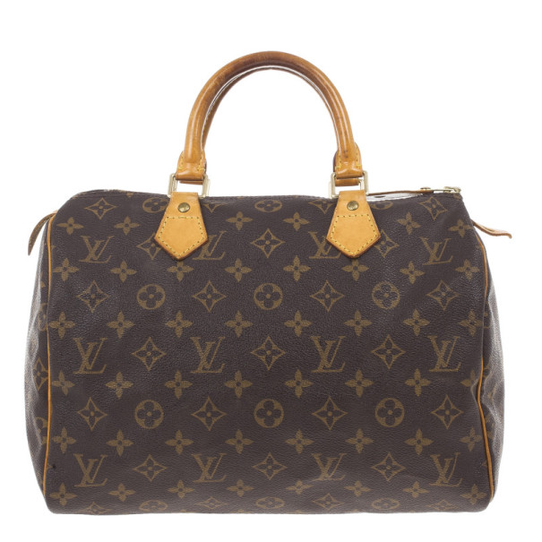 Pre Owned Louis Vuitton Monogram Speedy 30