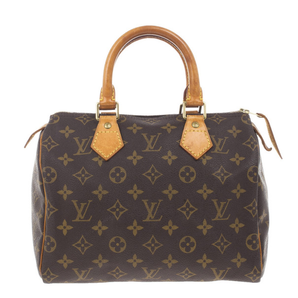 Pre Owned Louis Vuitton Monogram Canvas Speedy 25