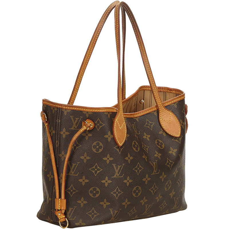 

Louis Vuitton Monogram Canvas Neverfull MM Tote Bag, Brown