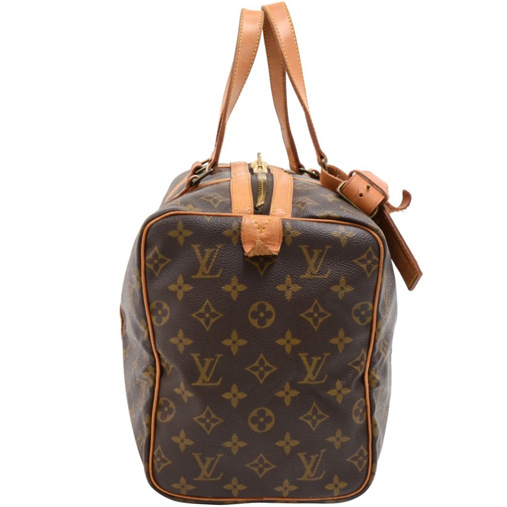 

Louis Vuitton Monogram Canvas Sac Souple 35 Bag, Brown