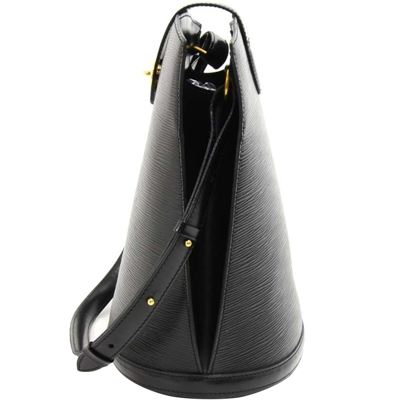 

Louis Vuitton Black Epi Leather Cluny Bucket Bag