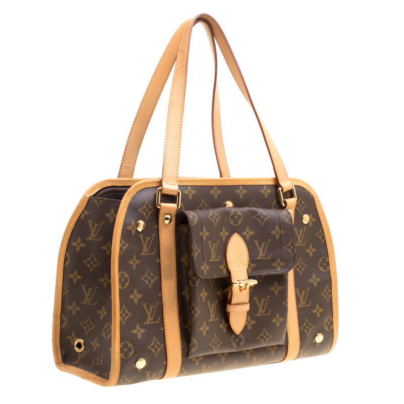 Louis Vuitton Monogram Canvas Sac Baxter PM Dog Carrier Bag Louis Vuitton |  The Luxury Closet