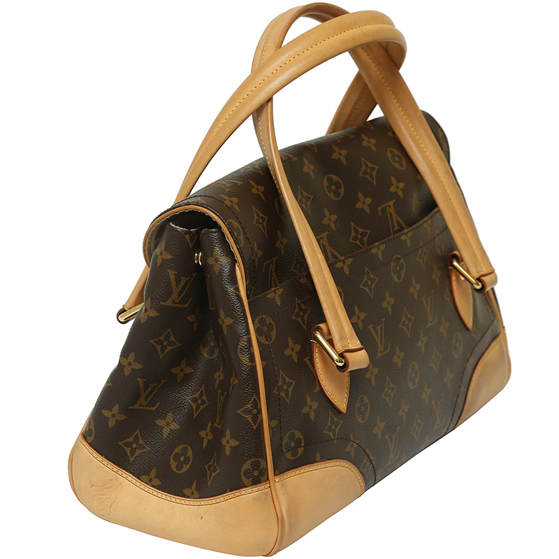 

Louis Vuitton Monogram Canvas Beverly GM Bag, Brown