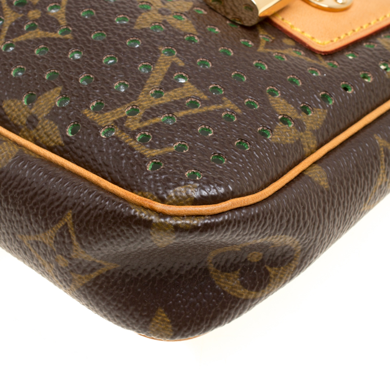 Louis Vuitton Perforated Accessories Pochette Brown - $595 - From Fancy