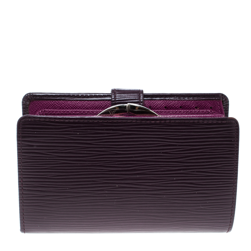 Louis Vuitton Pocket Organizer Wallet - Cassis EPI