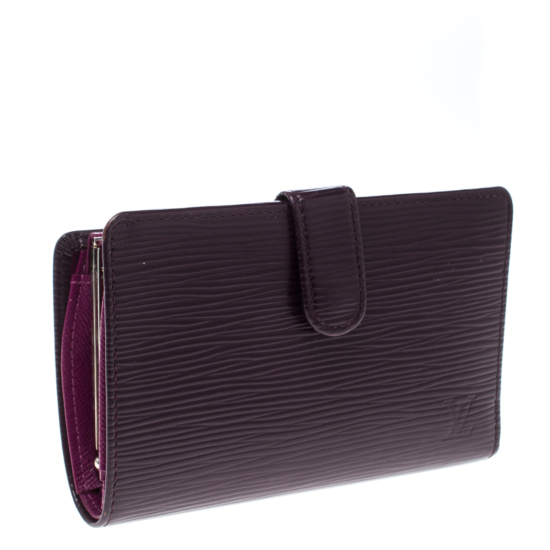 Louis Vuitton Cassis Epi Leather Pocket Organizer Wallet - Yoogi's