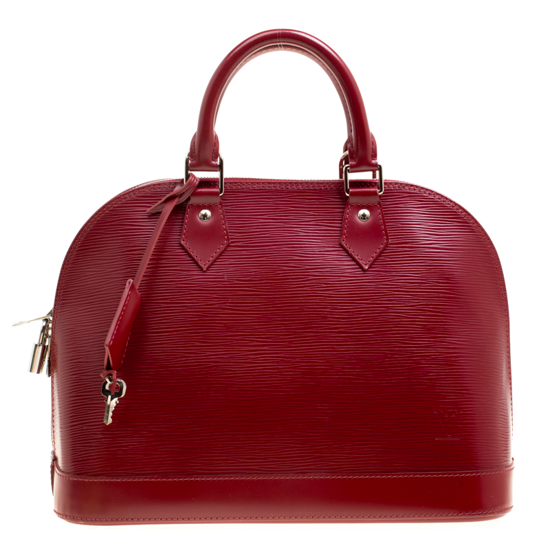 Louis Vuitton Rubis Epi Leather Alma PM Bag Louis Vuitton | TLC