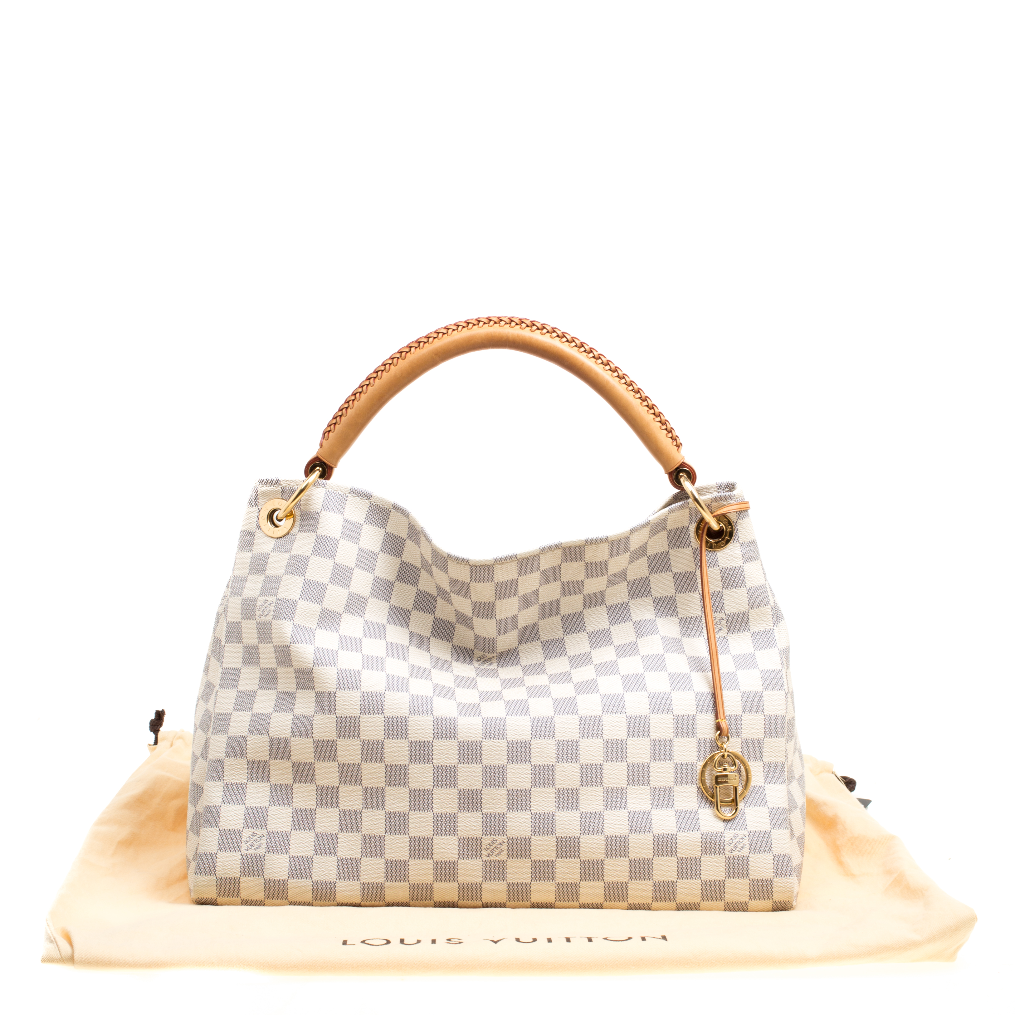 Louis Vuitton Damier Azur Canvas Artsy MM Bag - ShopperBoard