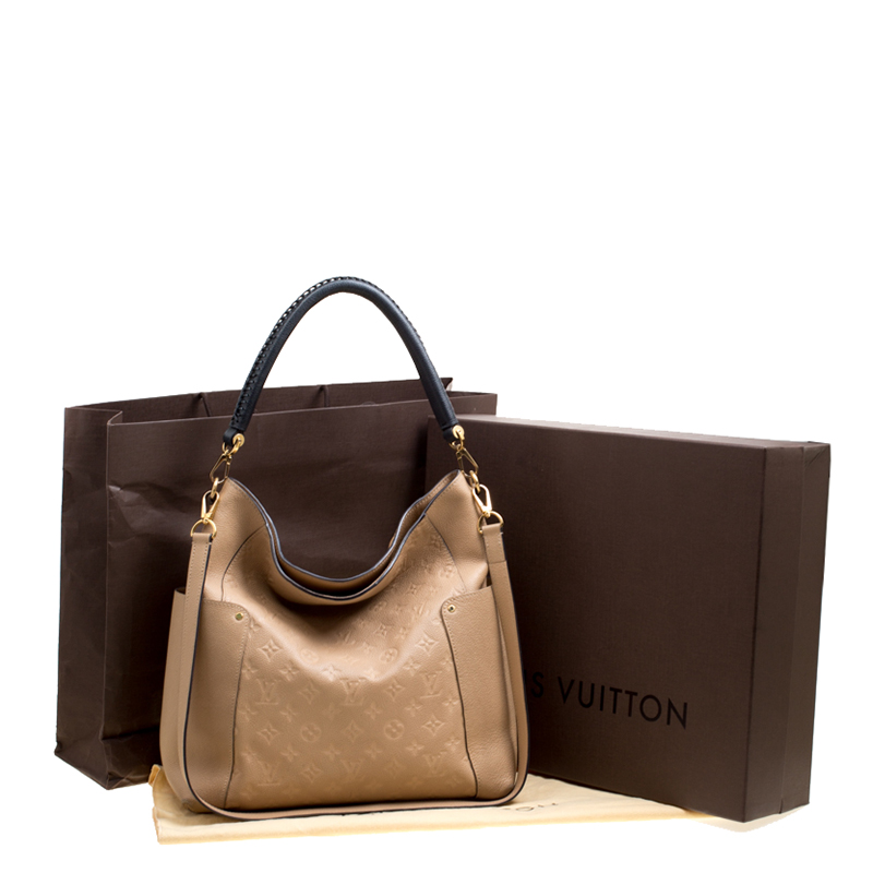 Bagatelle leather handbag Louis Vuitton Camel in Leather - 32448779