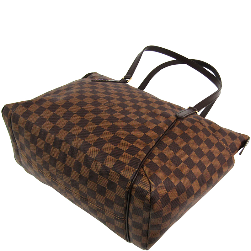 

Louis Vuitton Damier Ebene Canvas Totally MM Bag, Brown