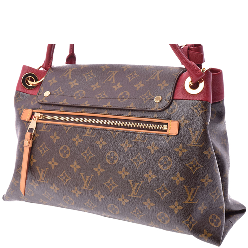 Louis Vuitton Aurore Monogram Canvas Olympe Bag, Brown