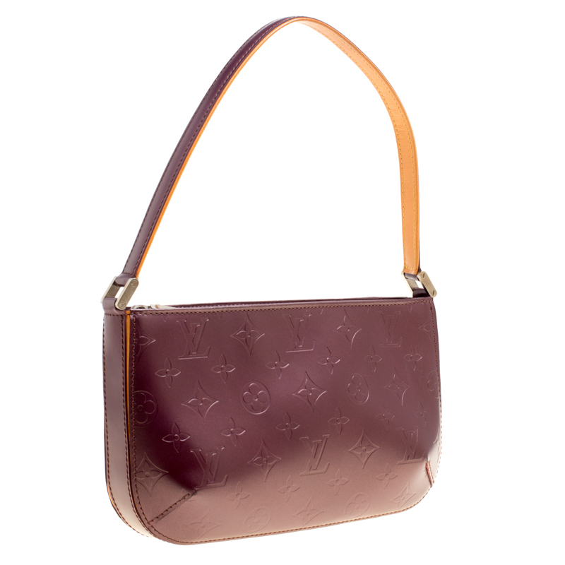 Louis Vuitton Violet Monogram Mat Fowler Bag - Yoogi's Closet