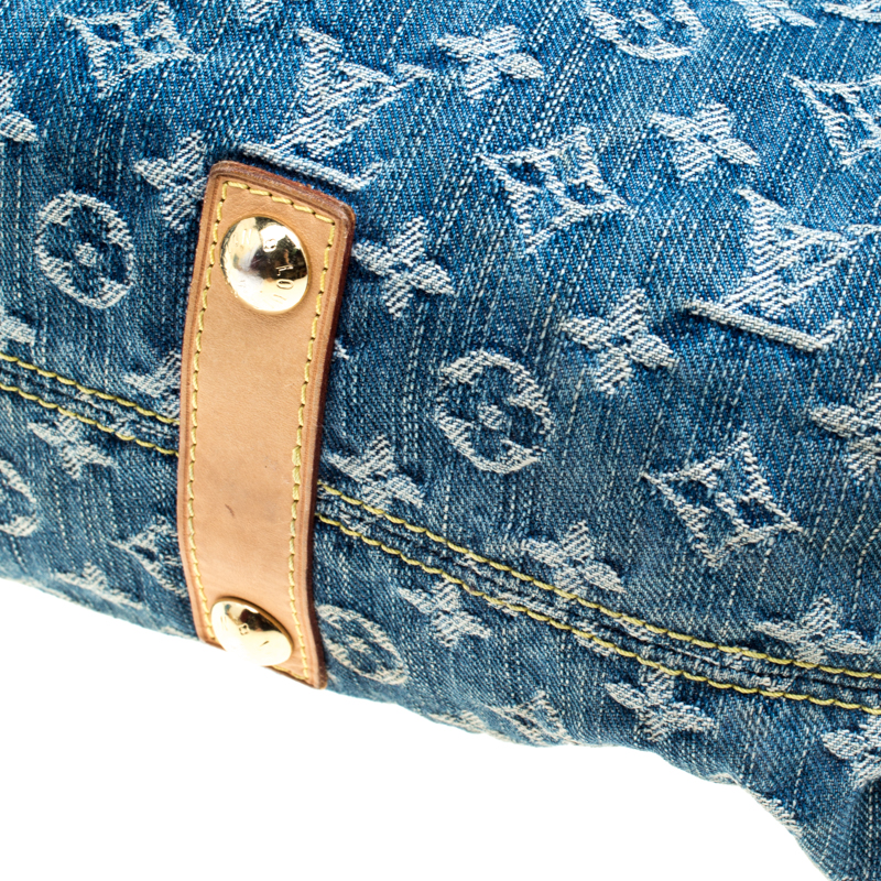 LOUIS VUITTON NEO CABBY MM HANDBAG IN MONOGRAM CANVAS DENIM CANVAS HAND BAG  Blue ref.312039 - Joli Closet