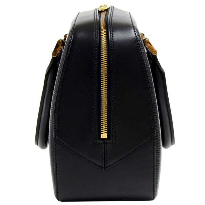 

Louis Vuitton Noir Epi Leather Sablon Bag, Black