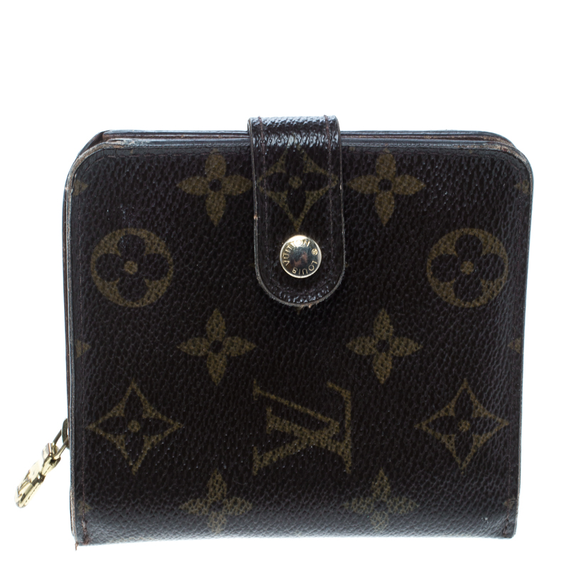 Pre Owned Louis Vuitton Monogram Canvas French Purse Wallet