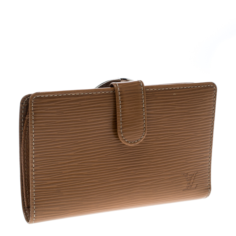 Louis Vuitton Cannelle Epi Leather French Purse Wallet Louis