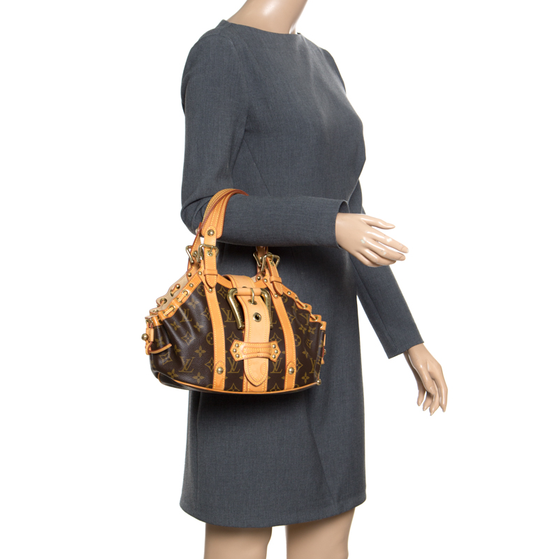 

Louis Vuitton Monogram Canvas Theda GM Bag, Brown