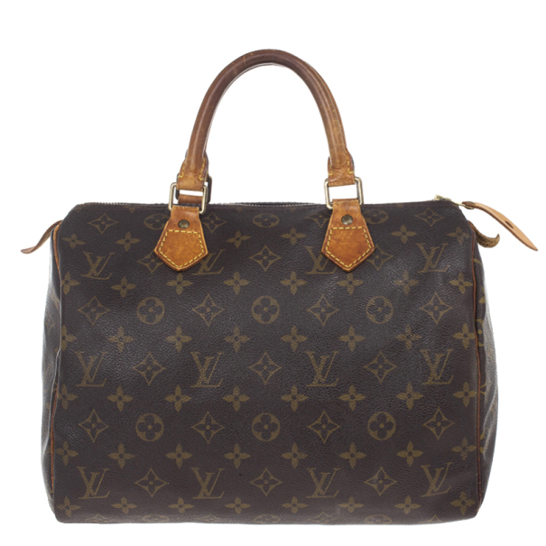 Pre Owned Louis Vuitton Monogram Speedy 30