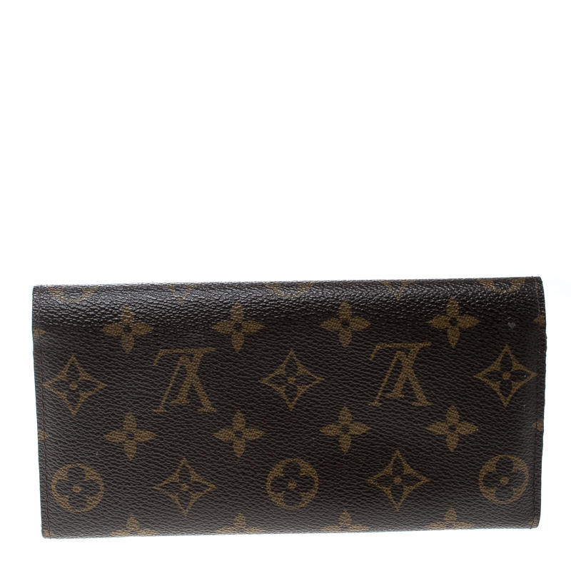 Louis Vuitton Green Monogram Canvas Emilie Continental Flap Wallet Louis  Vuitton