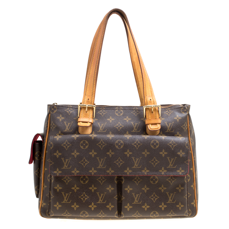 Multiple leather small bag Louis Vuitton Brown in Leather - 35296914