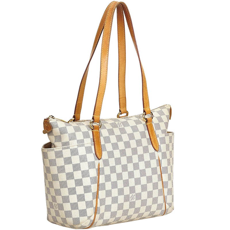 

Louis Vuitton Damier Azur Canvas Totally PM Tote Bag, Multicolor