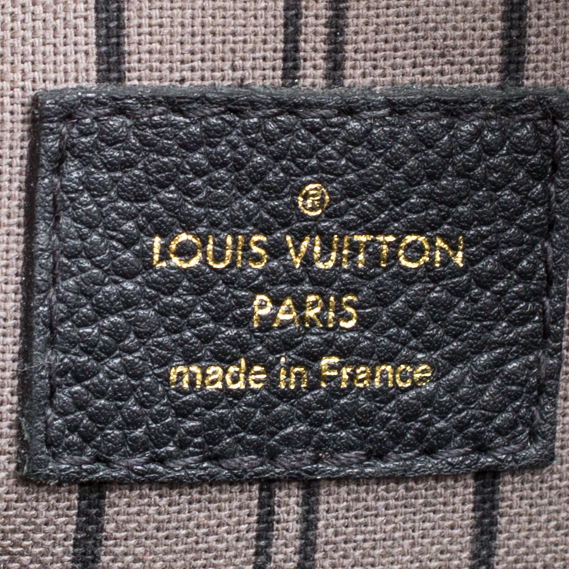 Louis Vuitton Montaigne MM Empreinte Tourterelle Grey ○ Labellov