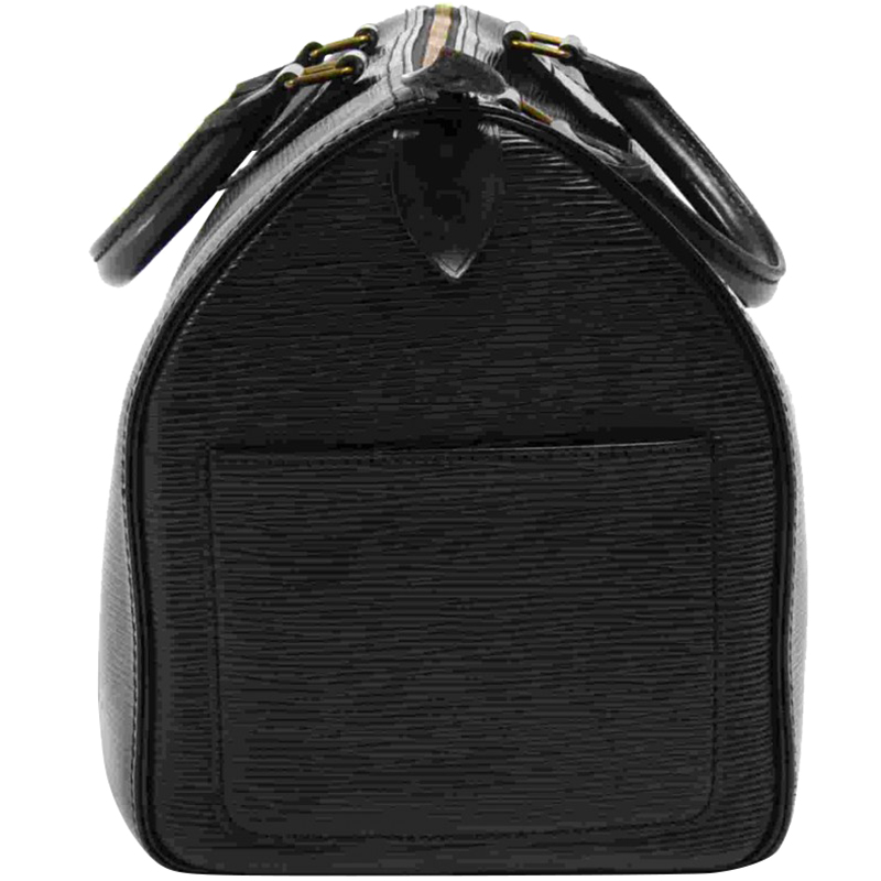 

Louis Vuitton Noir Epi Leather Speedy 30 Bag, Black