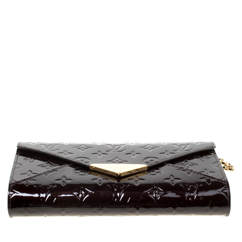 Louis Vuitton - Mira Chain Bag Monogram Vernis Amarante