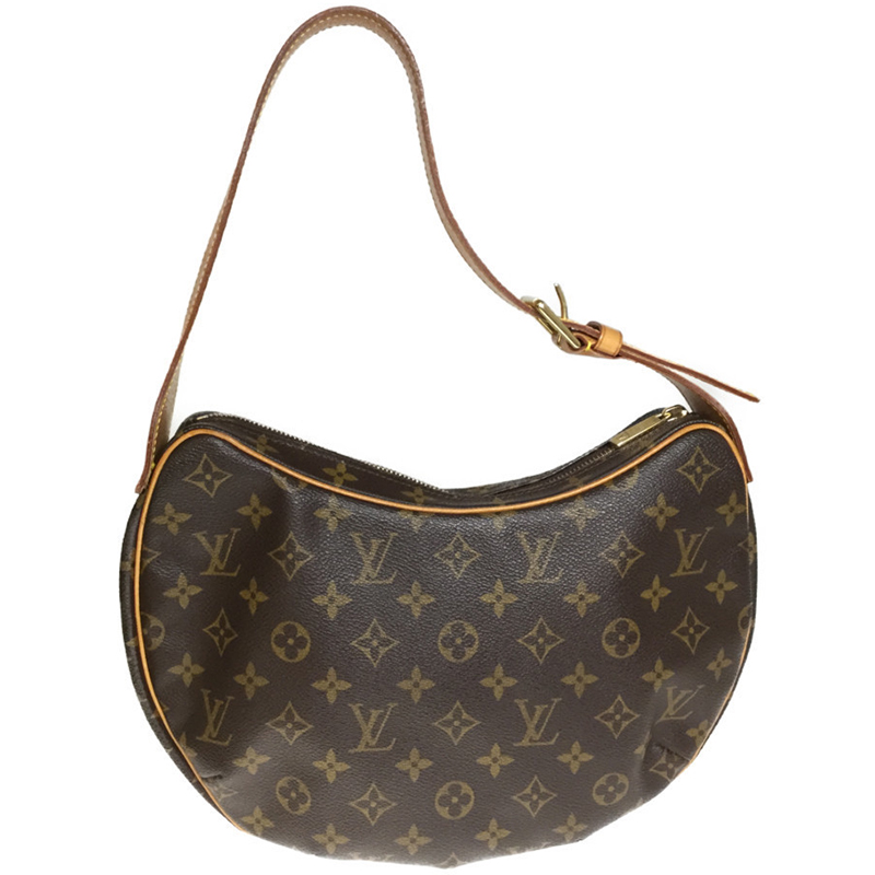 

Louis Vuitton Monogram Canvas Croissant MM Bag, Brown