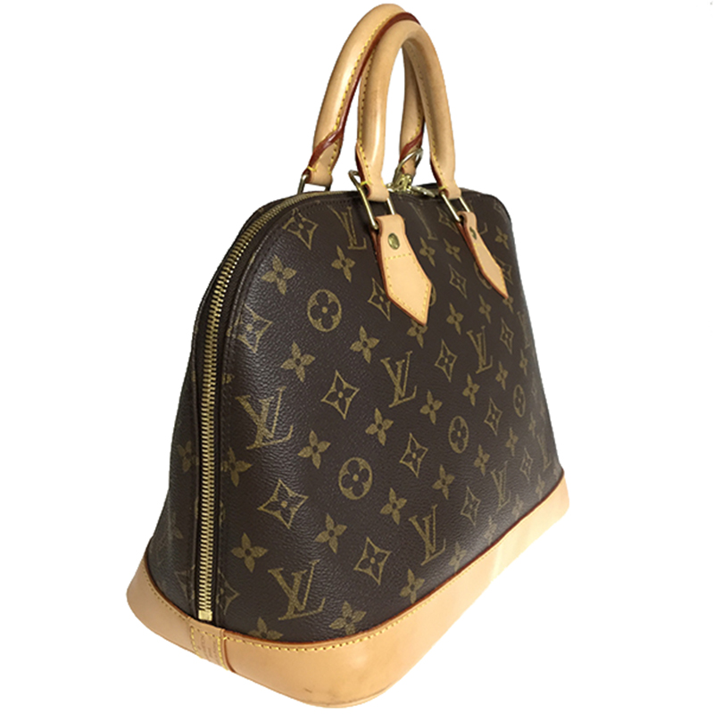 

Louis Vuitton Monogram Canvas Alma PM Bag, Brown