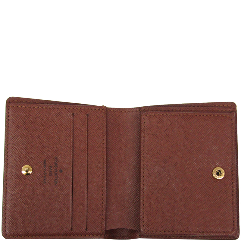 

Louis Vuitton Monogram Canvas Magellan Wallet, Brown