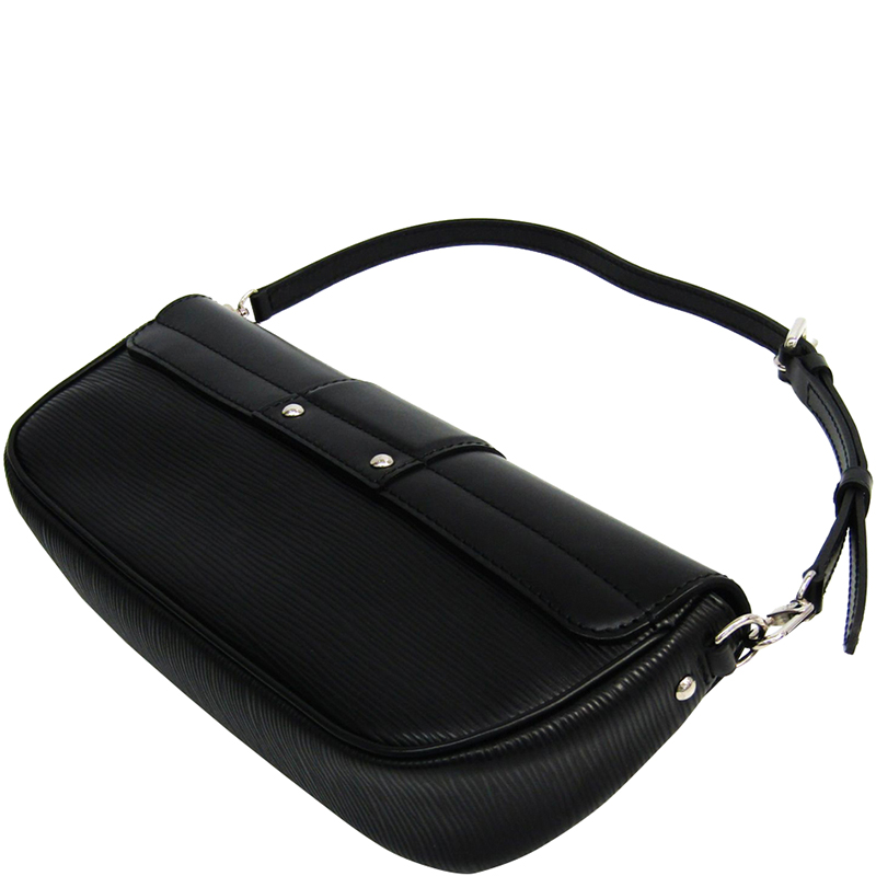 

Louis Vuitton Noir Epi Leather Montaigne Clutch Bag, Black