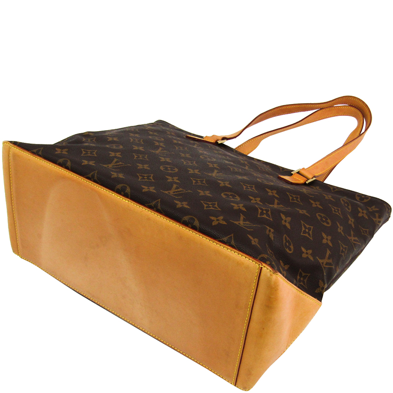 

Louis Vuitton Monogram Canvas Cabas Mezzo Bag, Brown