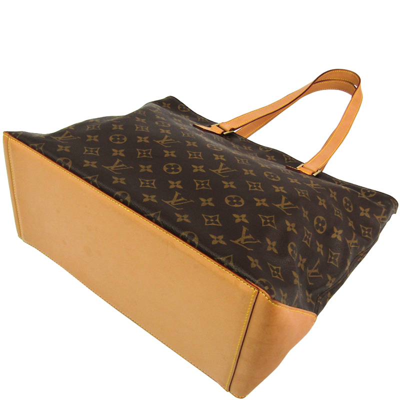 

Louis Vuitton Monogram Canvas Cabas Mezzo Bag, Brown