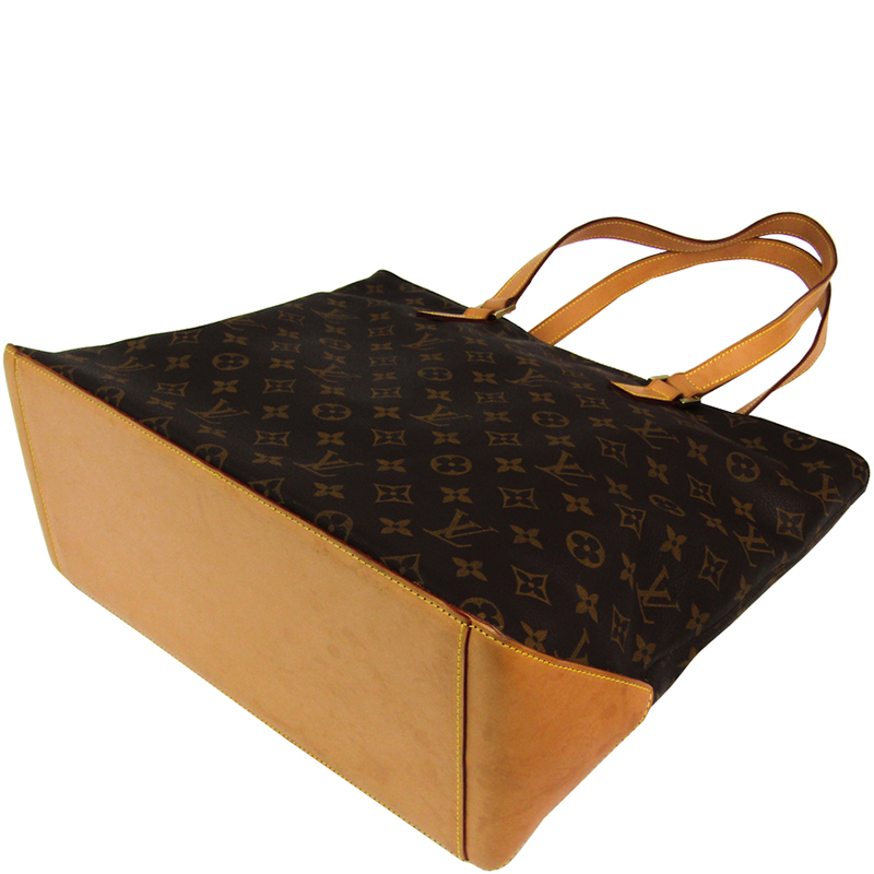 

Louis Vuitton Monogram Canvas Cabas Mezzo Bag, Brown