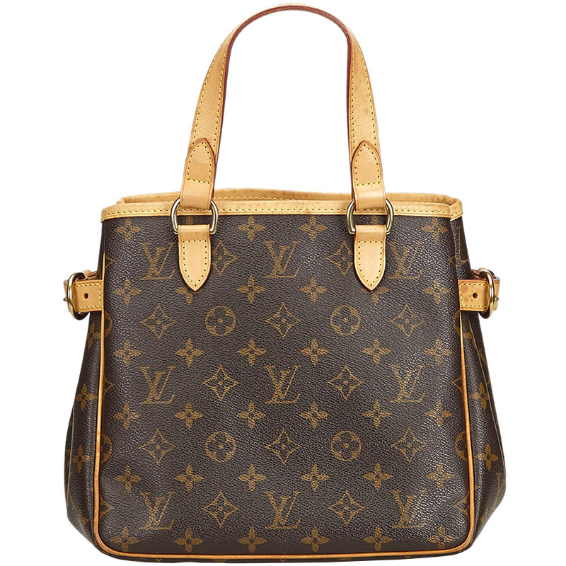 Pre Owned Louis Vuitton Monogram Canvas Batignolles Vertical Bag