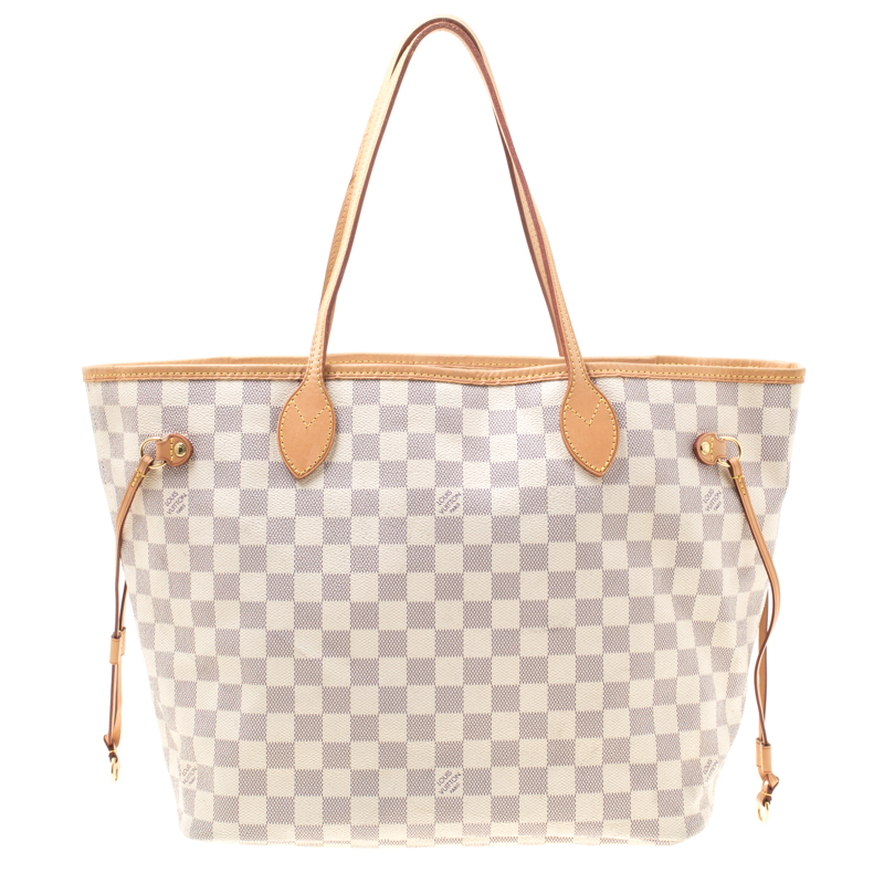 مملوكة مسبقًا حقيبة لوي فيتون نيفرفول كانفاس دامييه أيبين MM
