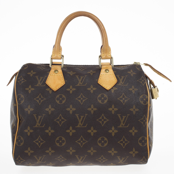 Pre Owned Louis Vuitton Monogram Speedy 25