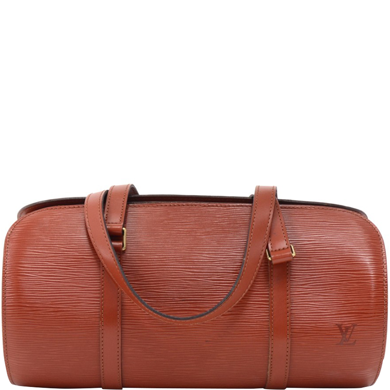 Louis Vuitton Kenyan Fawn Epi Leather Soufflot Bag