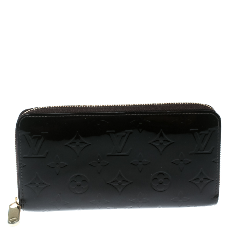 Louis Vuitton Amarante Monogram Vernis Zippy Wallet