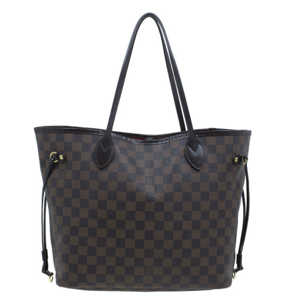 Louis Vuitton Ebene Canvas Damier Neverfull MM