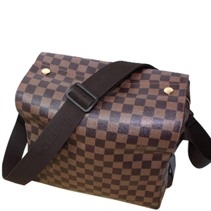 

Louis Vuitton Damier Ebene Canvas Naviglio Messenger Bag, Brown